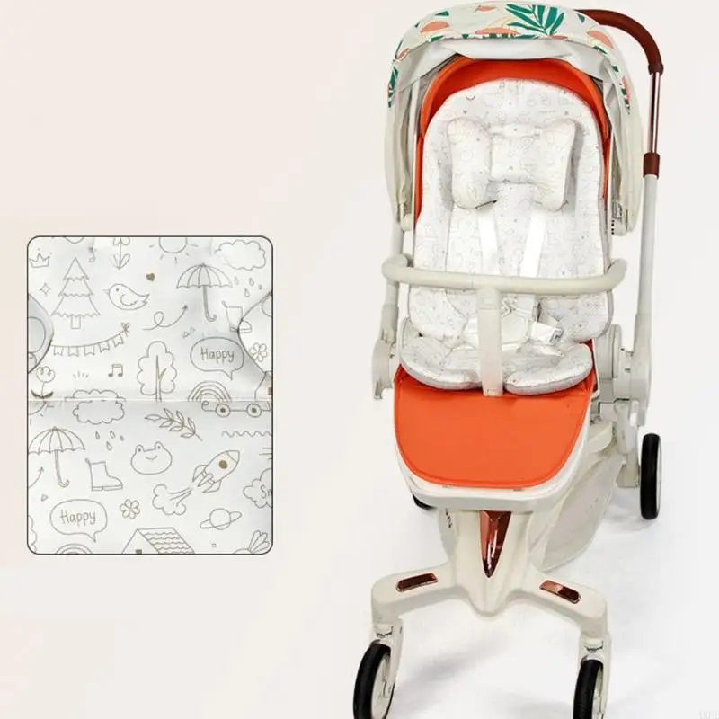printed-baby-pushchair-pillow-comfortable-cotton-fabric-two-sided-design