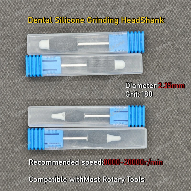 10Pcs Dental Rubber Diamond Polishing Wheel Disc Two-Color For Zirconia Restoration Polishing And Grinding