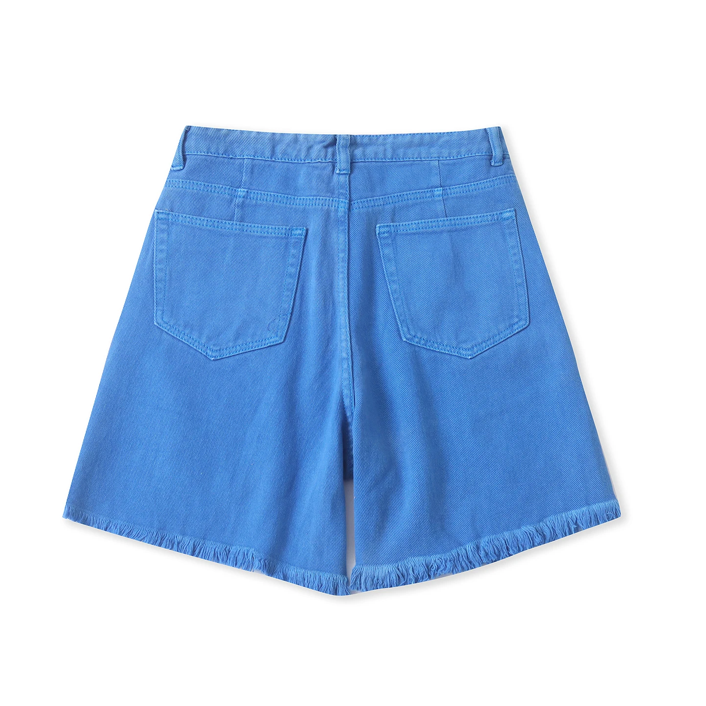 High Waist Short Shorts Summer New Women's Casual High Waist Multi Pocket Slimming Leisure Pants Washed Hole Hot Pants