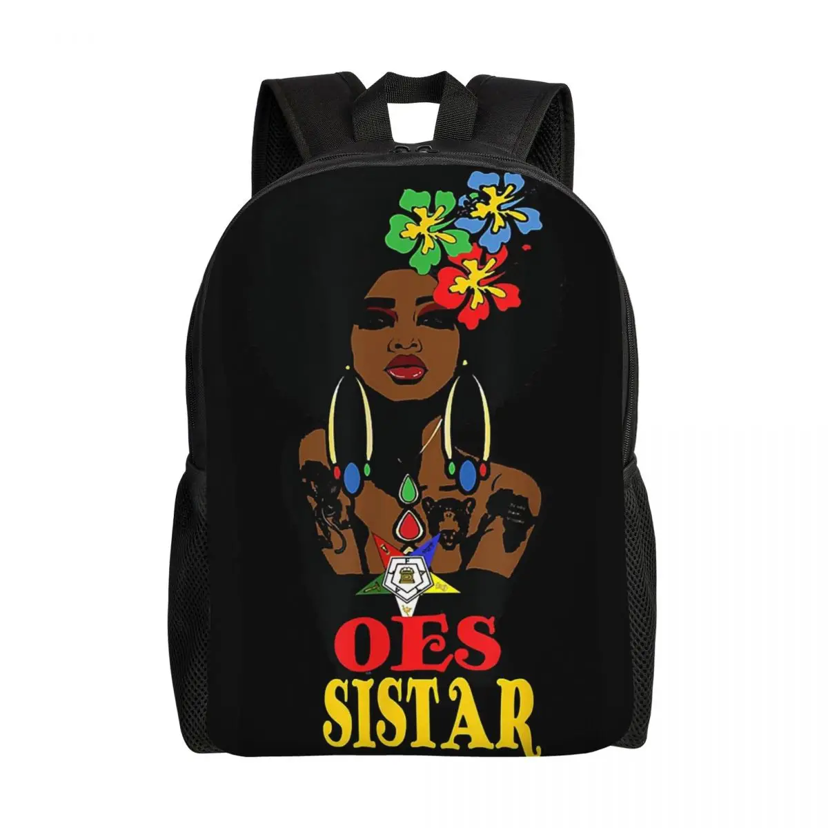 

Custom Order Of The Eastern Star OES Cartoon Laptop Backpack Women Men Casual Bookbag for College School Students Bag