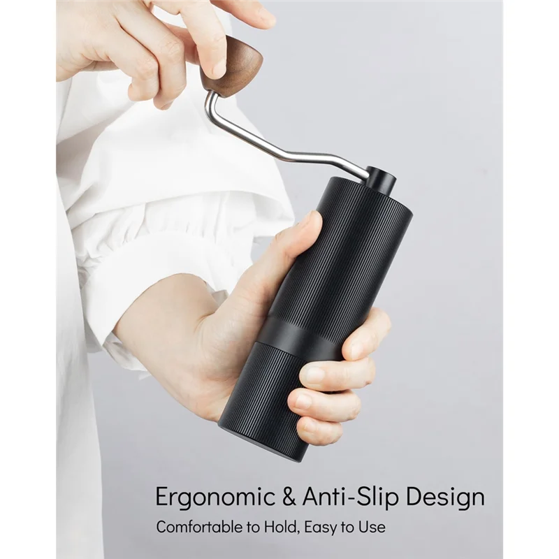 A05G-Camping For Office Traveling Manual Coffee Grinder,With CNC Stainless Steel Conical Burr And Adjustable Coarseness Gift