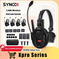 SYNCO Xtalk Xpro X1 X2 X3 X5 2.4GHz Wireless Intercom System Full-Duplex Single-Ear Reduction Remote Headset for Boradcast