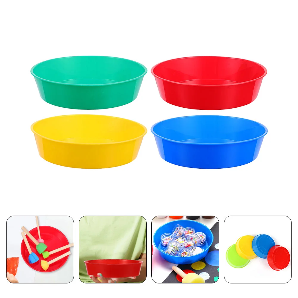 

8pcs Delicate Painting Color Trays Plastic Color Mixers Paint Pallets for Painters water color pallet adult