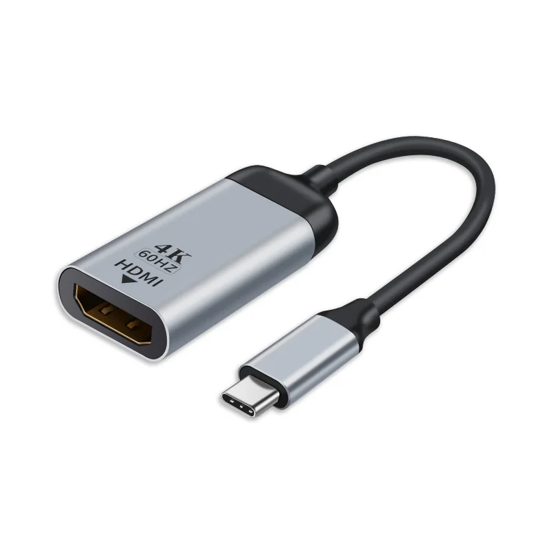 4K USB C do VGA/DP/HDM1-compatible/Mini DP kabel pioruny Adapter UHD typ-C HDM1