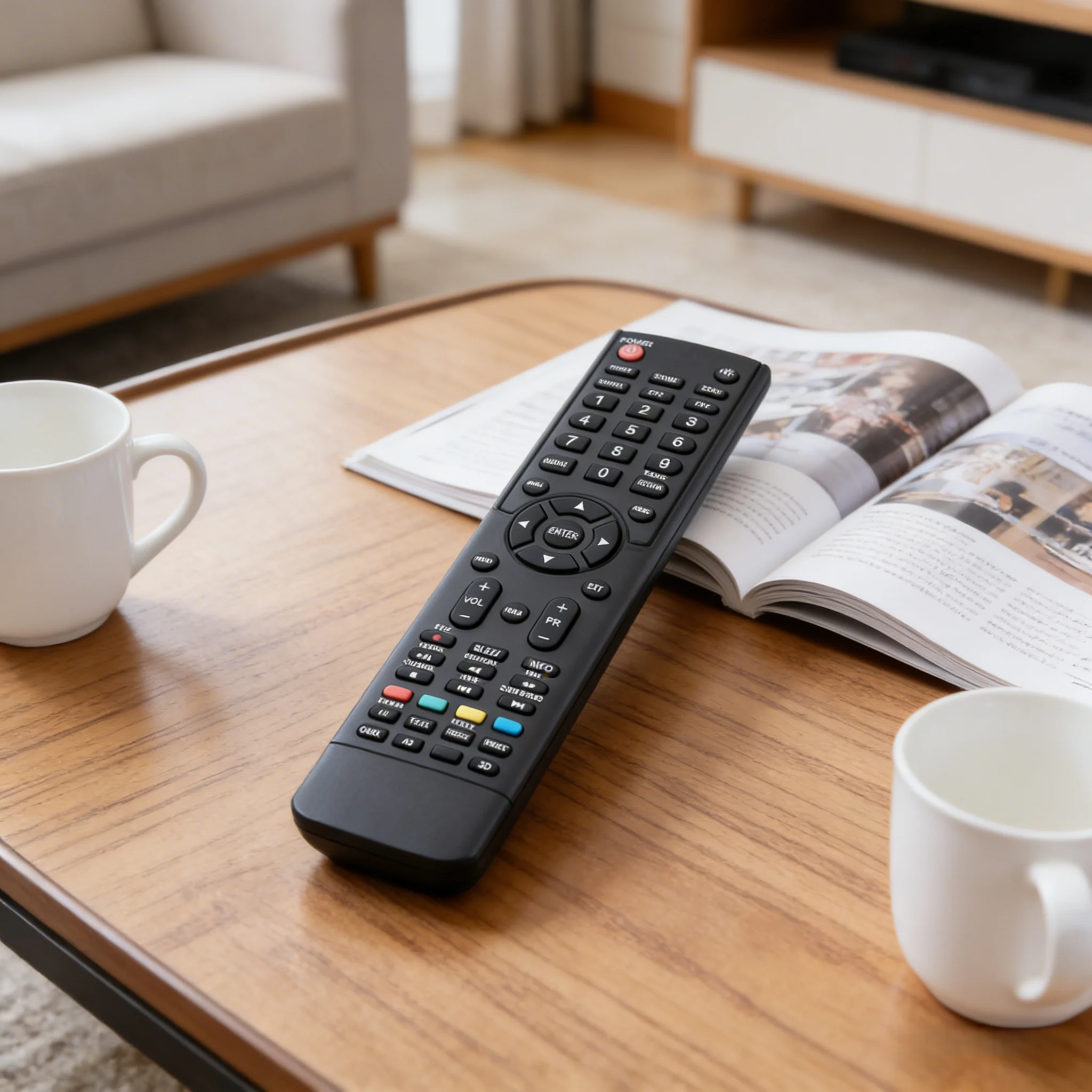 

Original Style L617 Remote For TESLA 4K Smart LED TV Home Entertainment Controller