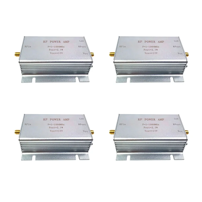 

AS95-4X 1-1000Mhz 2.5W Rf Power Amplifier For Fm Transmitter Vhf Uhf Rf Ham Radio