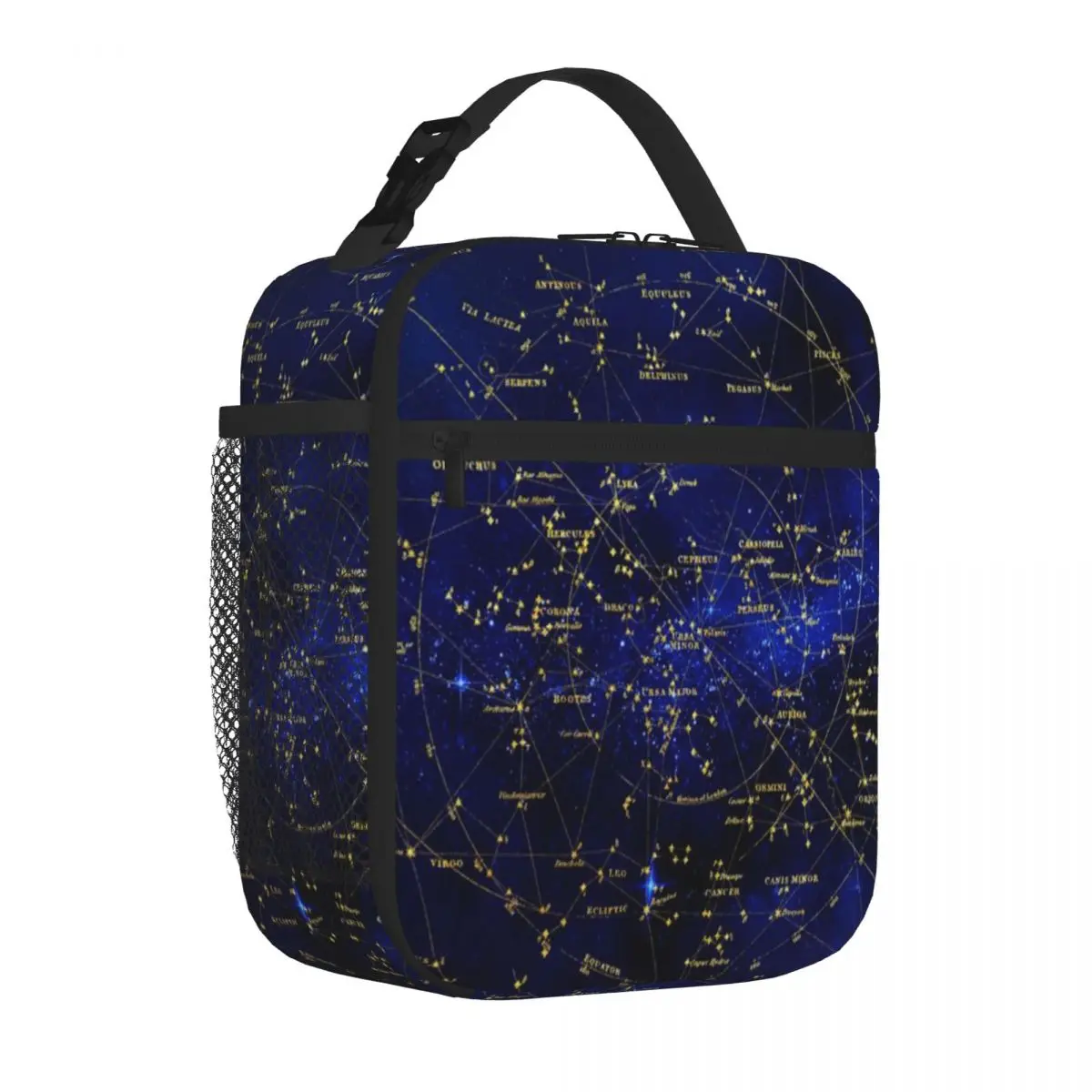 Hot Sale Star Chart Double Deck Student Lunch Bag High School Office Lunch Bag