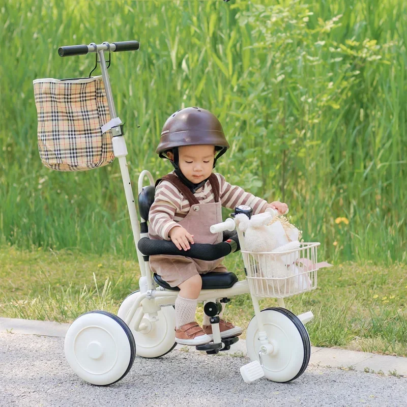 

Children's Tricycle Portable Baby Walking Artifact Baby 1-3-5 Year Old Child Trolley Bike