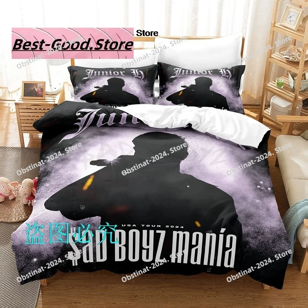 

Junior H Sad Boyz Bedding Set Single Twin Full Queen King Size Bed Set Adult Kid Bedroom Duvetcover Sets Anime parure de lit Bed