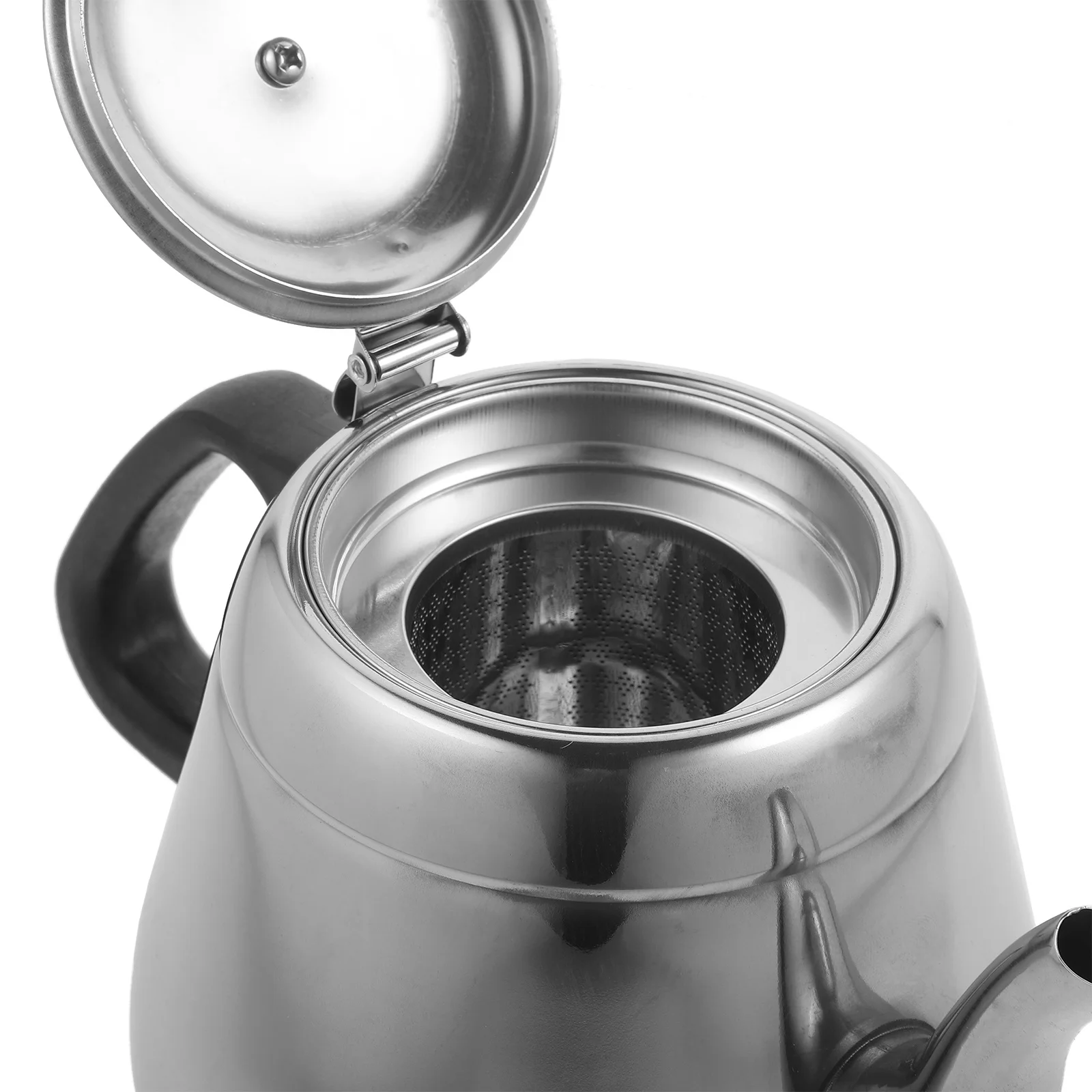 

Stainless Steel Water Kettle Large Capacity Thickened Material Built-in Strainer Suitable for Stove Top Tea Brewing