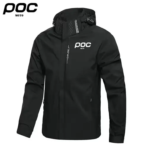 Imagen 1 del producto Chaqueta de Ciclismo MOTO POC, cortavientos impermeable para bicicleta de montaña y carretera, chaquetas para motocicletas, ropa para bicicleta de montaña, Cortavientos Ciclismo