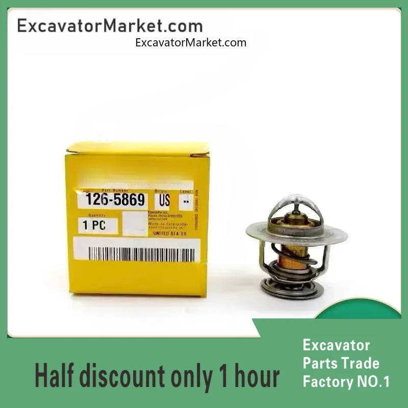 

Excavator Parts 324d/329d Thermostat C7 Engine Parts Thermostat 126-5869 Original Factory High Quality