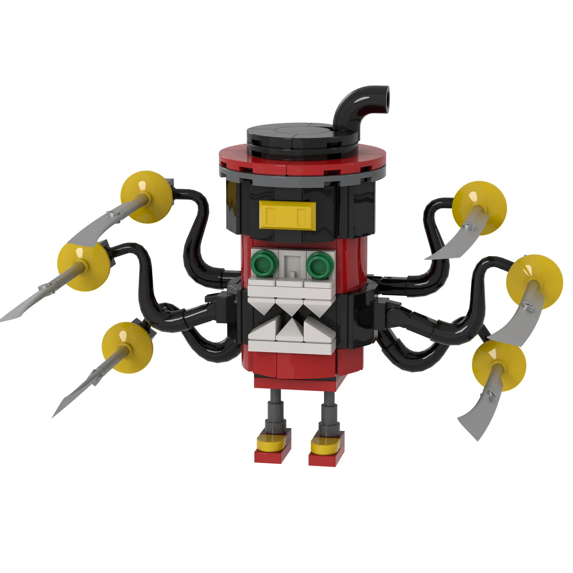 Nuevo Tung Tung Sahur Tralalero Tralala neumático Rana Crazy Stick bloques de construcción Mutant Treant hervidor tiburón ornamento regalos Juguetes