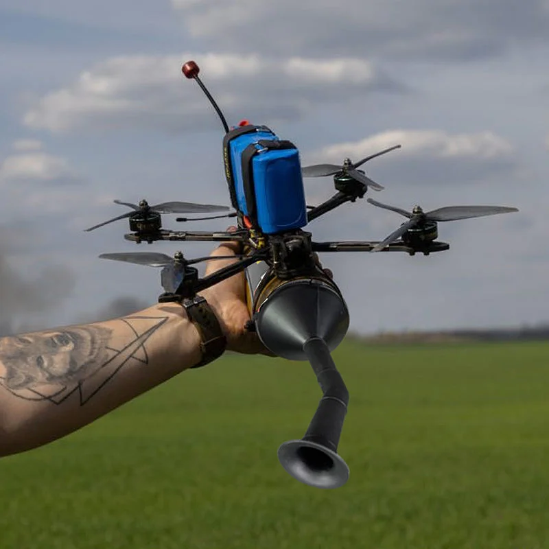 

Модуль оптоволоконной передачи для FPV-дронов 0,27 мм, наземный приемник Sky Terminal, беспроводное управление, оптоволоконный кабель