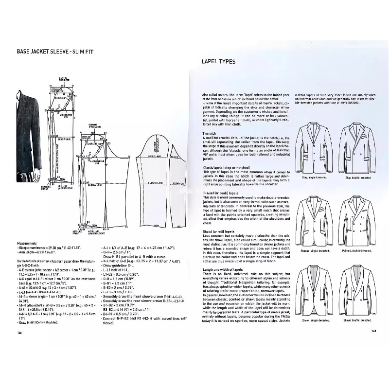 Fashion Patternmaking Techniques for Menswear Clothing Books Guide To Men's Fashion Pattern Making Techniques