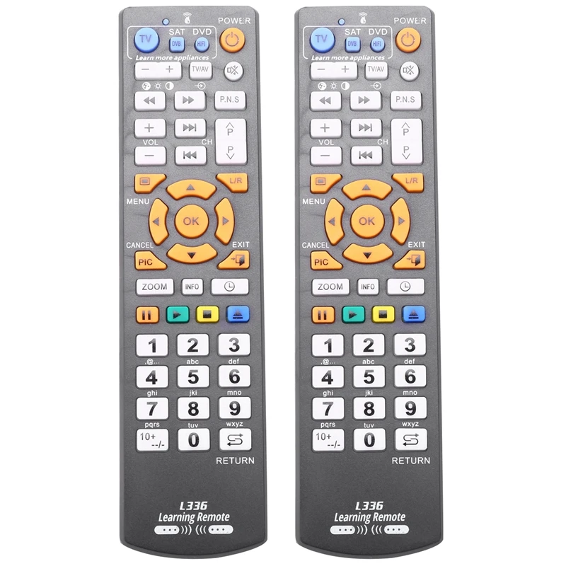 

2X Universal Smart Remote Control Controller With Learning Function For TV SAT CBL