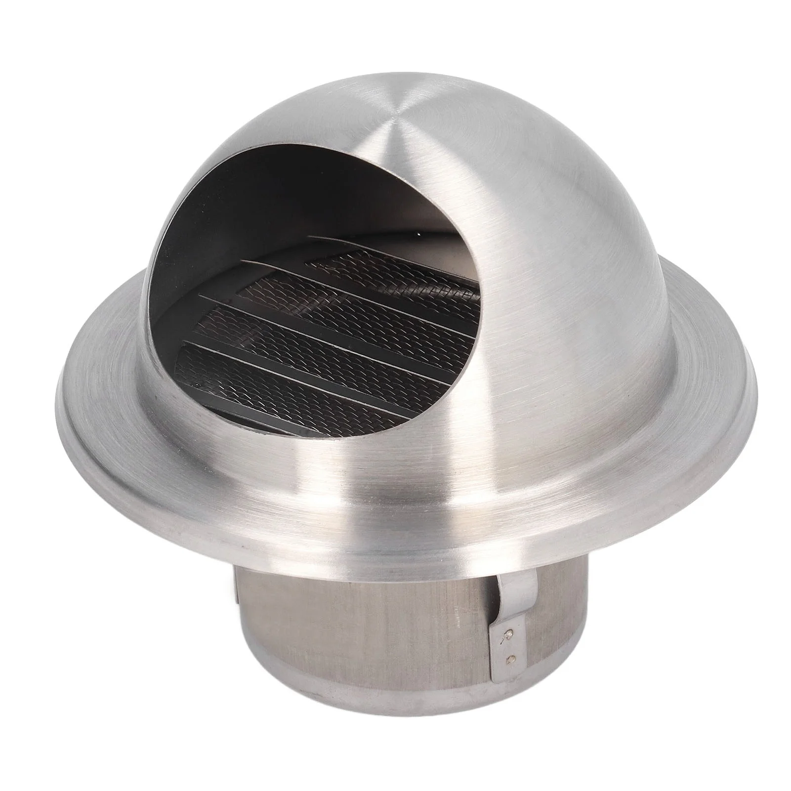 Stainless Steel Air Vent Stainless Steel Round Bull Nosed External Extractor for External Wall Exhaust 60