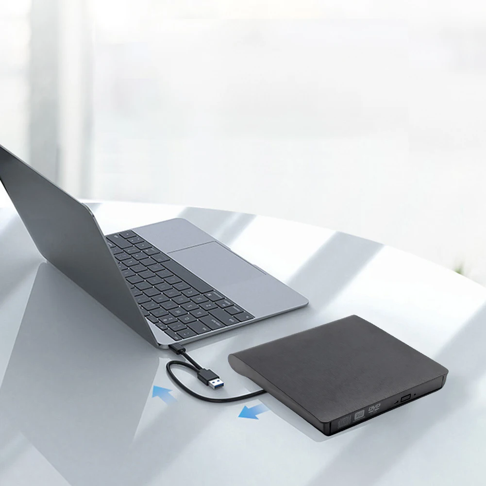 USB 3.0/USB 3.0 + Type-C Slim DVD External Enclosure 9.5mm/12.7mm SATA To USB CD ROM ODD Case Box ODD Caddy for Laptop Notebook view 5