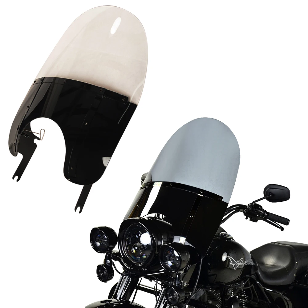 

Motorcycle 22.4" Red Style Highway King Windshield Fairing Windscreen for Road King 1994-later FLHRXS Models 2017 UP