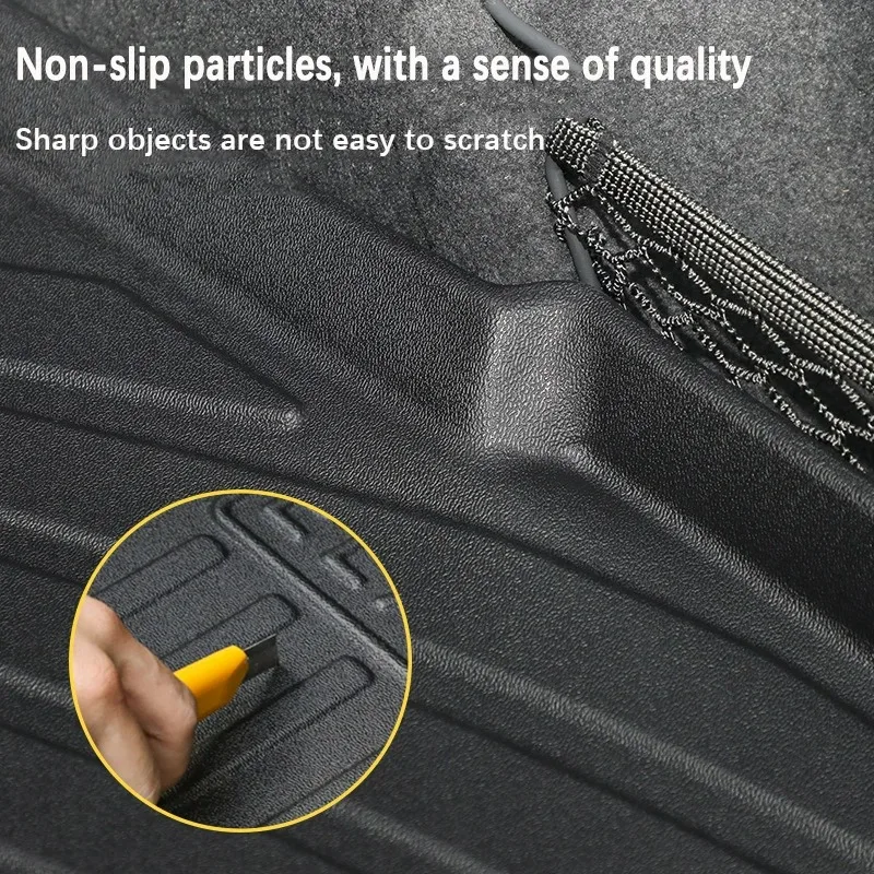 Car Rear Trunk Mat for Mazda CX-50 CX50 VA 2022 2023 2024 2025 Waterproof Carpet Anti-dirty Tray TPE Storage Pad Accessories