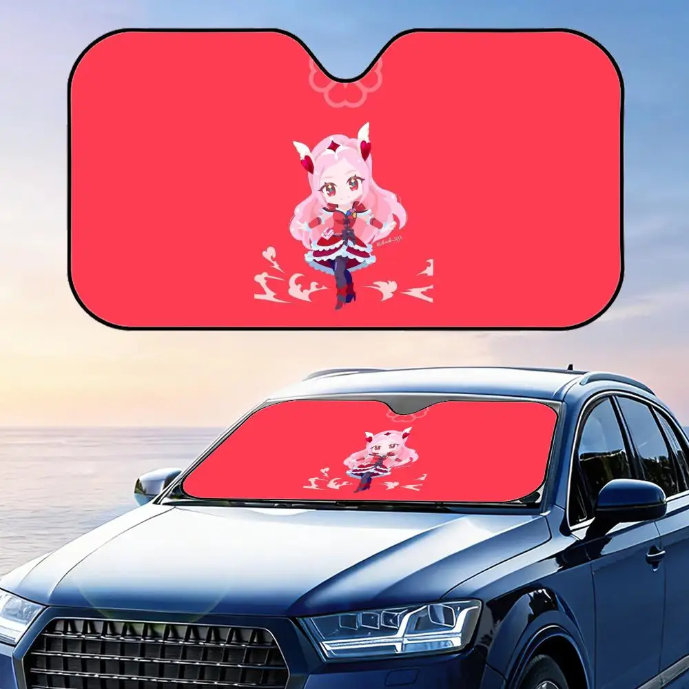 

H-HealinGood Pretty SCure Sun Visor Reusable Aluminum Foil UV Protector Heat Three-layer Insulation Windshield Sunshades