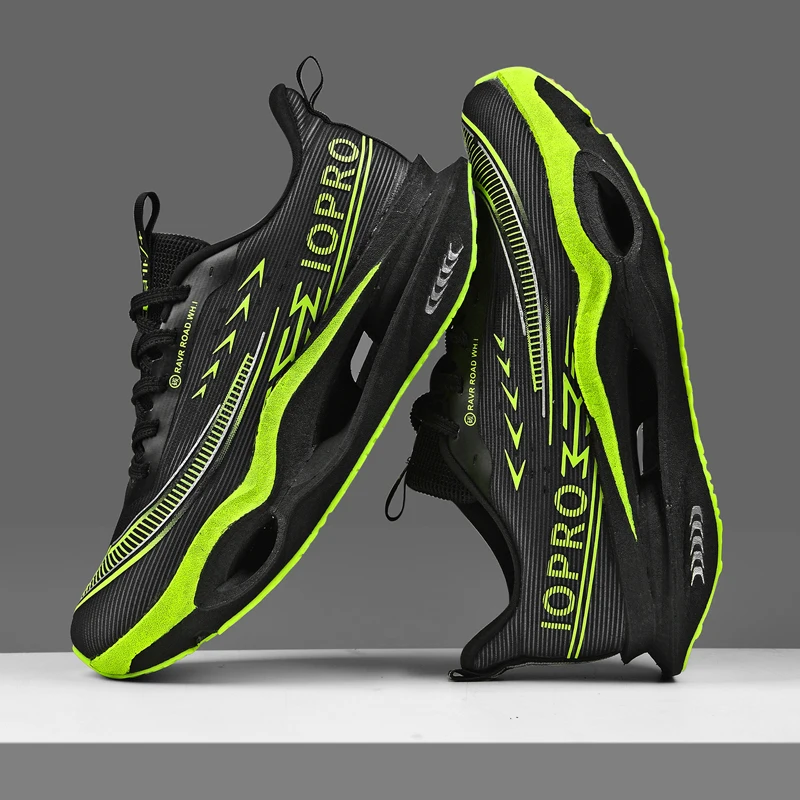 Men Running Shoes Speciality Marathon Sports Shoes Breathable Lightweight Carbon Board Women's Trend Athletic Sneakers Women