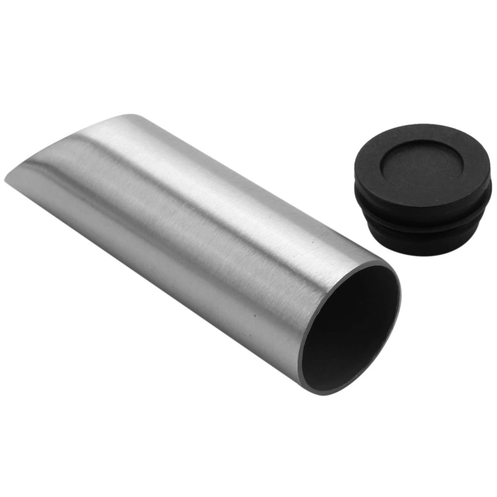 Luckshopping 2Pcs Stainless Steel Salt And Pepper Shakers Set For Spices With Holes Seasoning Jar Spice Rack Kitchen Cruet Tool