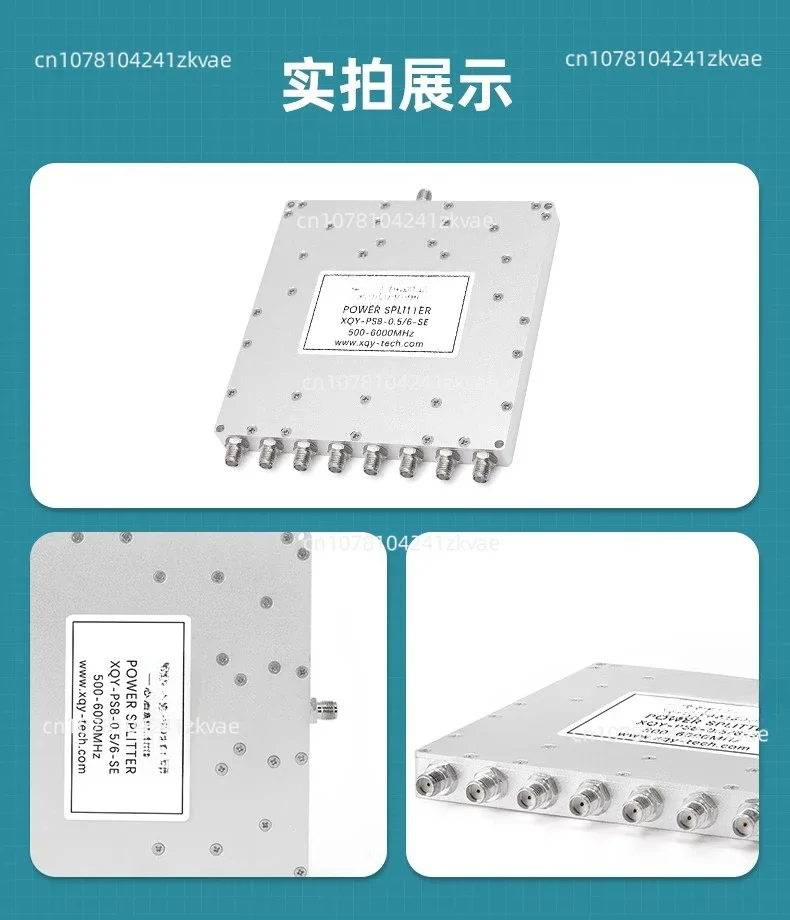 0.5-6G Power Distributor 0.5/2.4/5.8G SMA Micro-Strip Power Divider-6000mhz