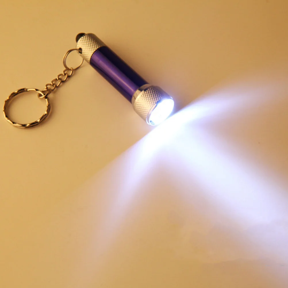 

Mini Flashlight Key Chain Flashlights Led Keychain Glare Emergency Electronics Keychains