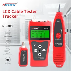 Noyafa-ネットワークケーブルテスター,LANケーブル長テスター,rj45,rj11イーサネットワイヤートラッカー,ケーブル連続性テスト,NF-308S