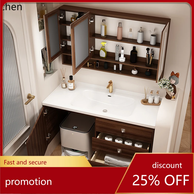 

HXL integrated basin, bathroom cabinet, combined bathroom, intelligent washbasin, washbasin cabinet