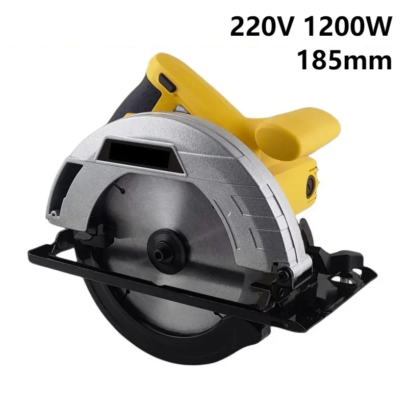 220V 1200W 185mm Circular Saw Electric Tool Electric Circular Saw Woodworking Electric Saw Handheld Cutting Machine Woodworking