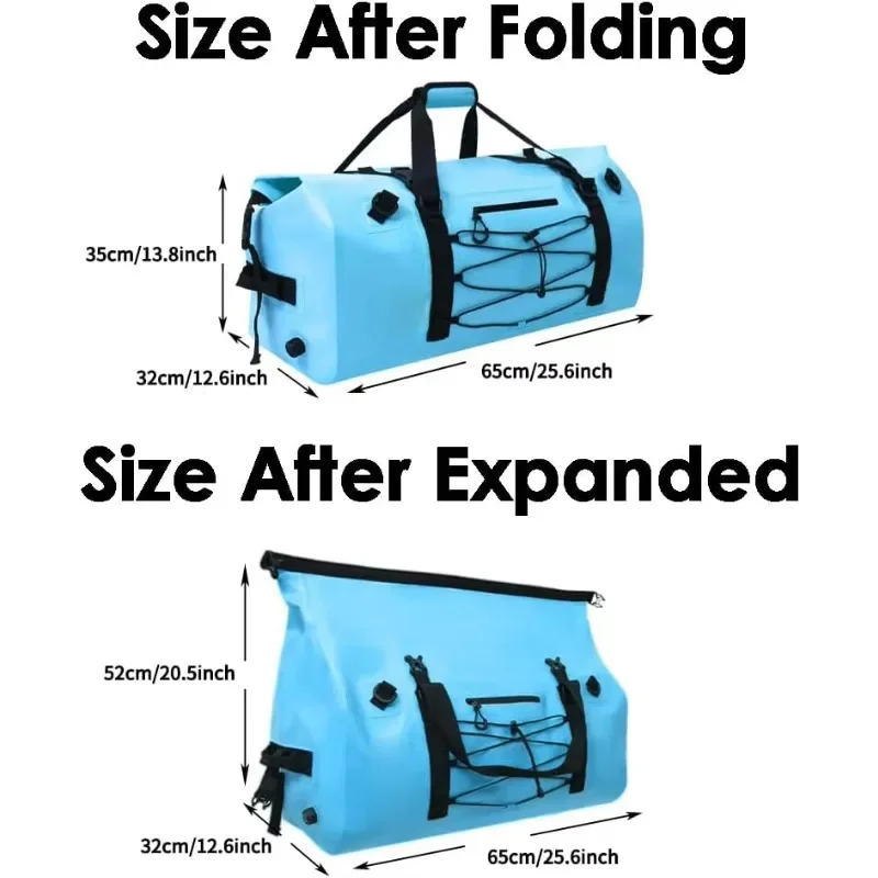 Waterproof Outdoor Travel Bag Outdoor Camping Hiking Backpack Paddle Board Boating Rafting Fishing Camping Bag