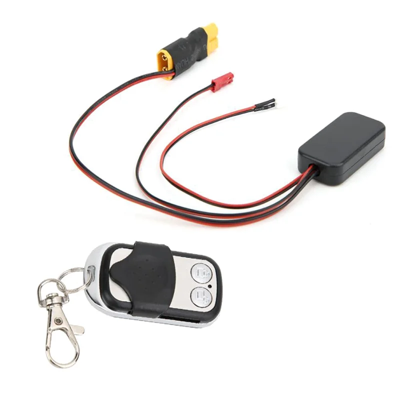 

Прочный пульт дистанционного управления автомобильной лебедки, беспроводной пульт дистанционного управления, контроллер лебедки, подходит для D90 SCX10 TRX4 90046, комплект Xt60