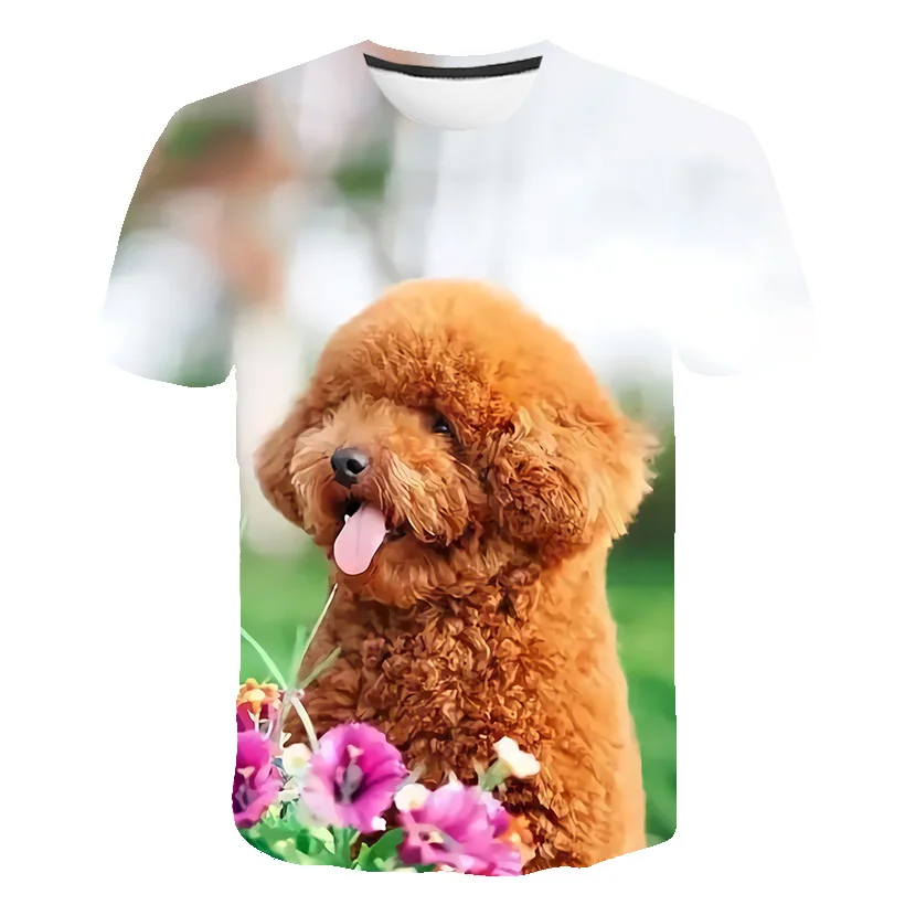 

Dogs Lovely T-Shirts Clothes Boys Girls Birthday Gifts Short Sleeves Tops Tees Clothing Kids Fashion Casual Tee Shirts Costumes