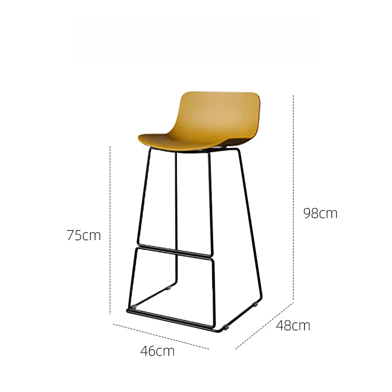 珍しい大人のバーチェア北欧モダンシンプルで快適な美的トレンディなバーチェアクリエイティブパーティー宴会ラウンジ家具