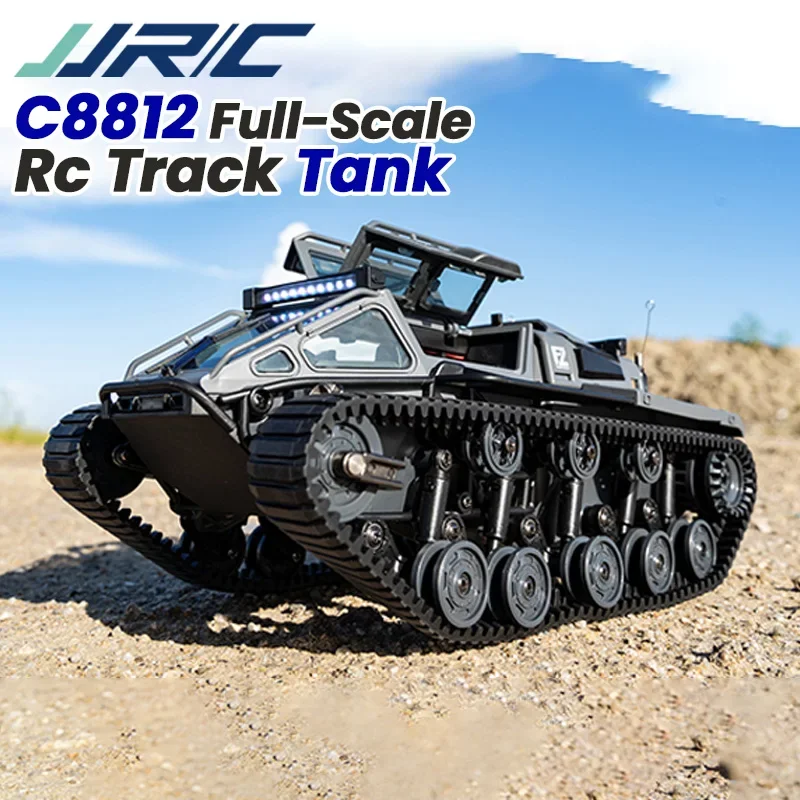 Jjrc C8812 Rc Tank Full Scale Remote Control Crawler High Speed Drifting Tracked Tank Model Battle Boy Toys for Kids Children