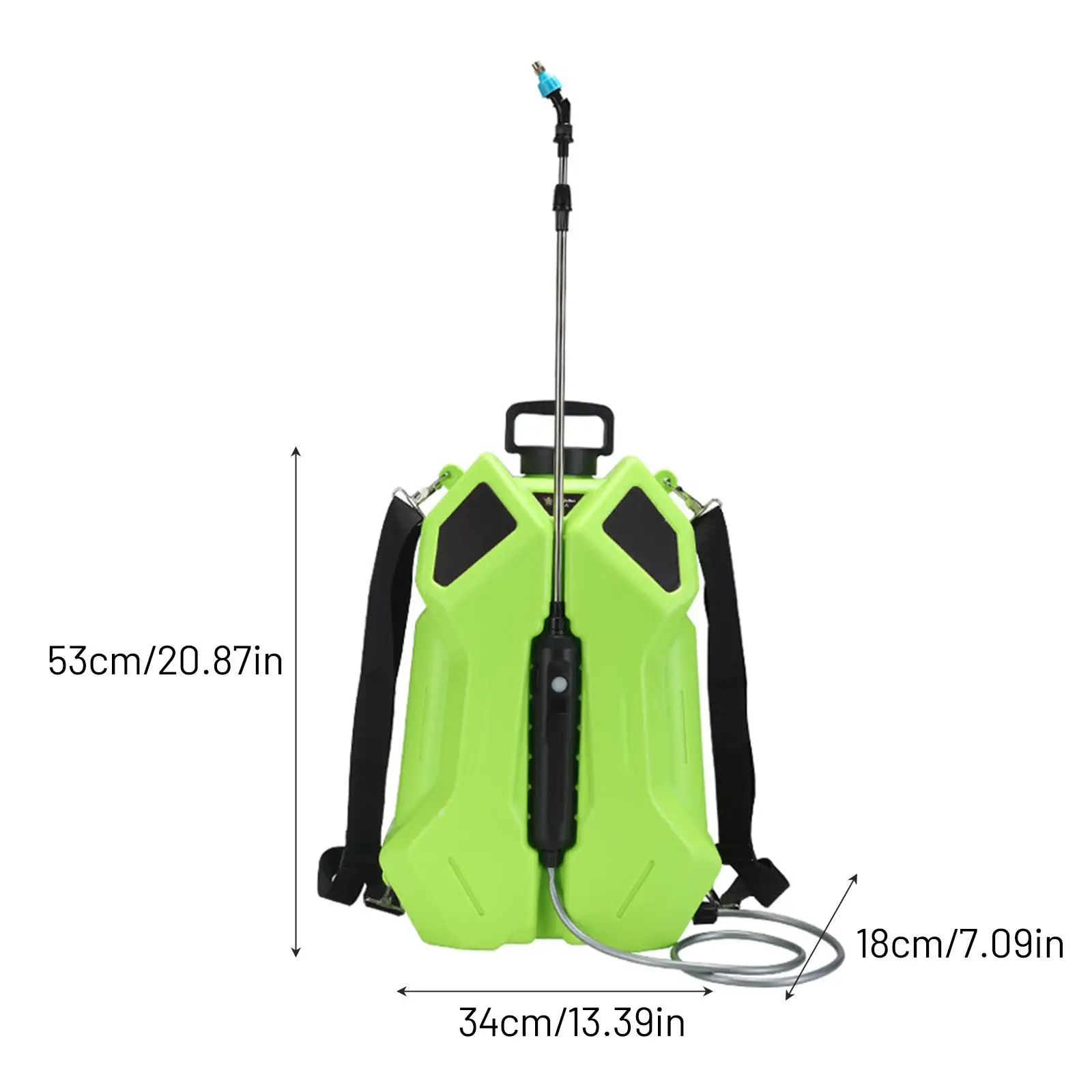 

Электрический распылитель, перезаряжаемый, 20 л, с выдвижной штангой, для уборки дома, сельскохозяйственных работ, полива сада, мытья домашних животных