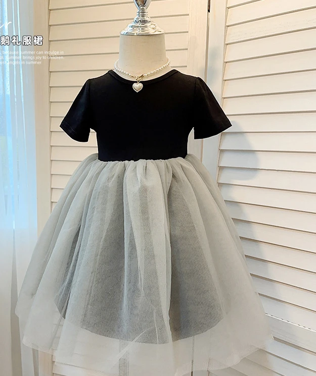 Girls Skirt 2024 Summer New Princess Skirt Korean Version Cute Gentle Sweet Princess Skirt Baby Toddler Girl Clothes