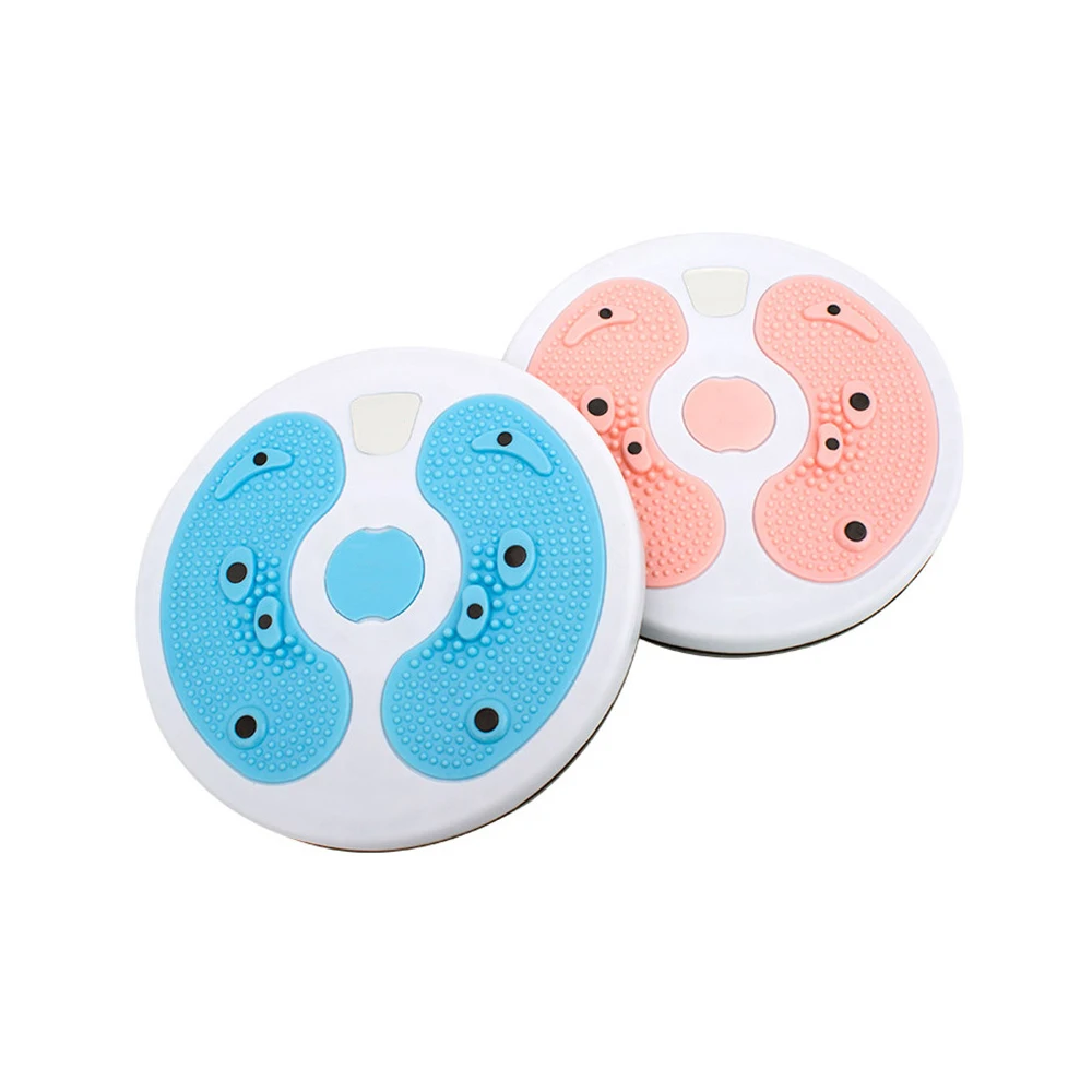 

Wholesale Eco-friendly ABS Portable Waist Wriggling Plate Foot Waist Trainer 8 Magnets Waist Twisting Disc