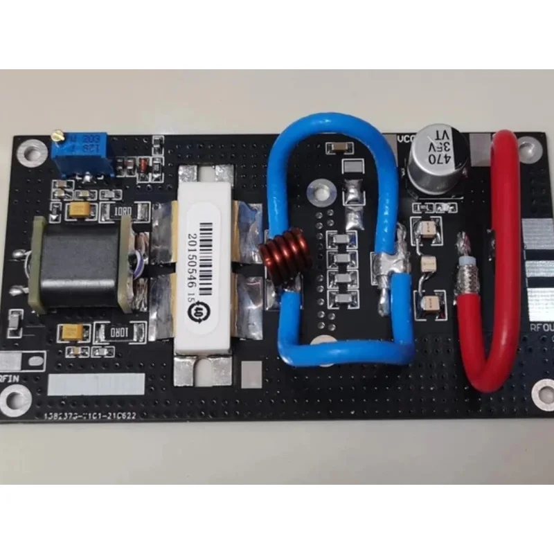 High Quality 300W 75MHz-120MHz FM Power Amplifier Board Input Voltage 27V Current 17-18A Transmitter Radio