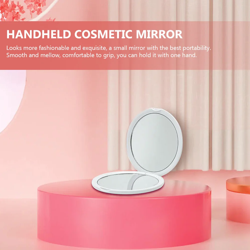 مرآة مكياج مكبرة مدمجة قابلة للطي 10 مرات، مرآة صغيرة محمولة للسفر للنساء، مرايا محمولة #1