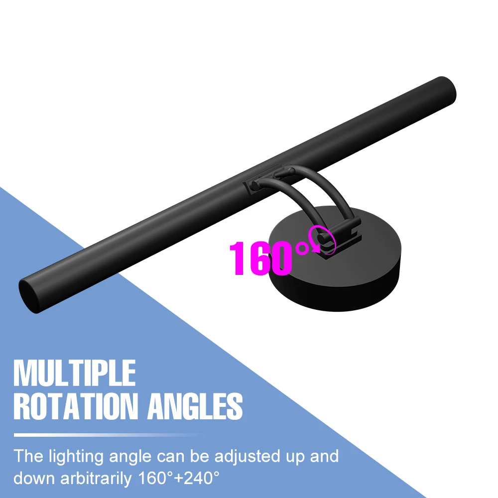 LED Dapat Diredupkan Lampu Cermin Rias LED Lampu Dinding Meja Rias Lampu Isi Rias USB Isi Ulang Lampu Rias Lampu Cermin