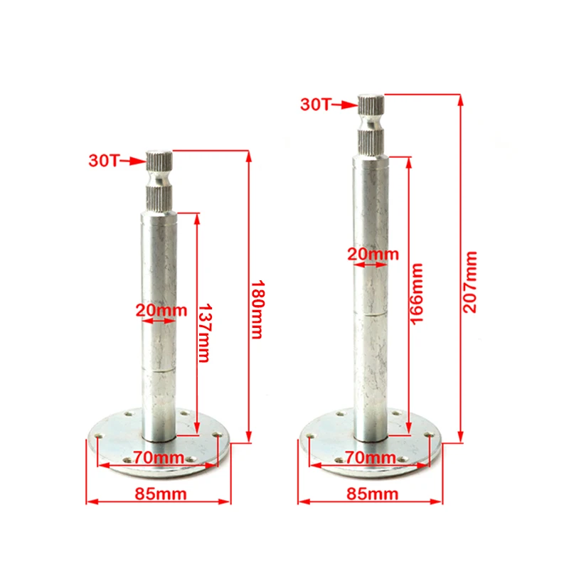 30 Tooth Steering Shaft Hub Core Connector For DIY Go Kart Buggy And Electric  for ATV UTV Assembly