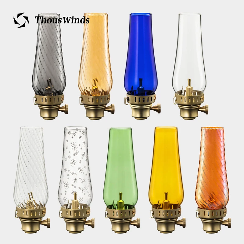 

ThousWinds Vintage Gas Camping Lantern Outdoor Retro Camp Lamp 10 Hours Long-lasting Hiking Fishing Tent Light Starfire Gas Lamp