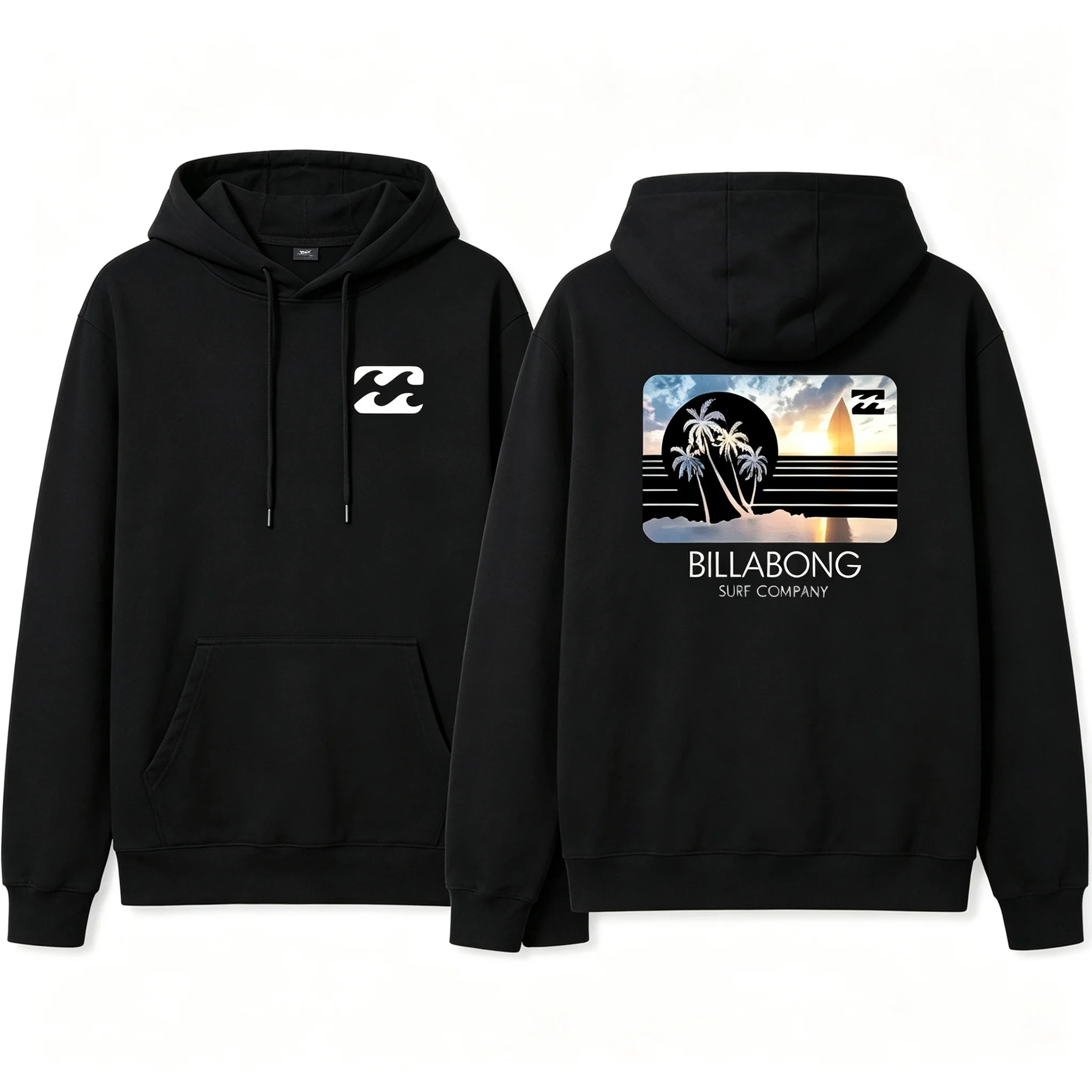 2026 New Winter-Spring Men's Traditional British Print Sweatshirt - Double-sided High-Quality Casual Hooded Shirt hoodie promo