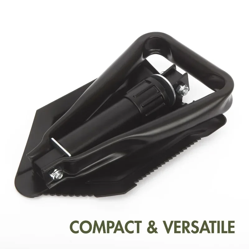 

Black,Heavy Duty Steel Folding Shovel ,new