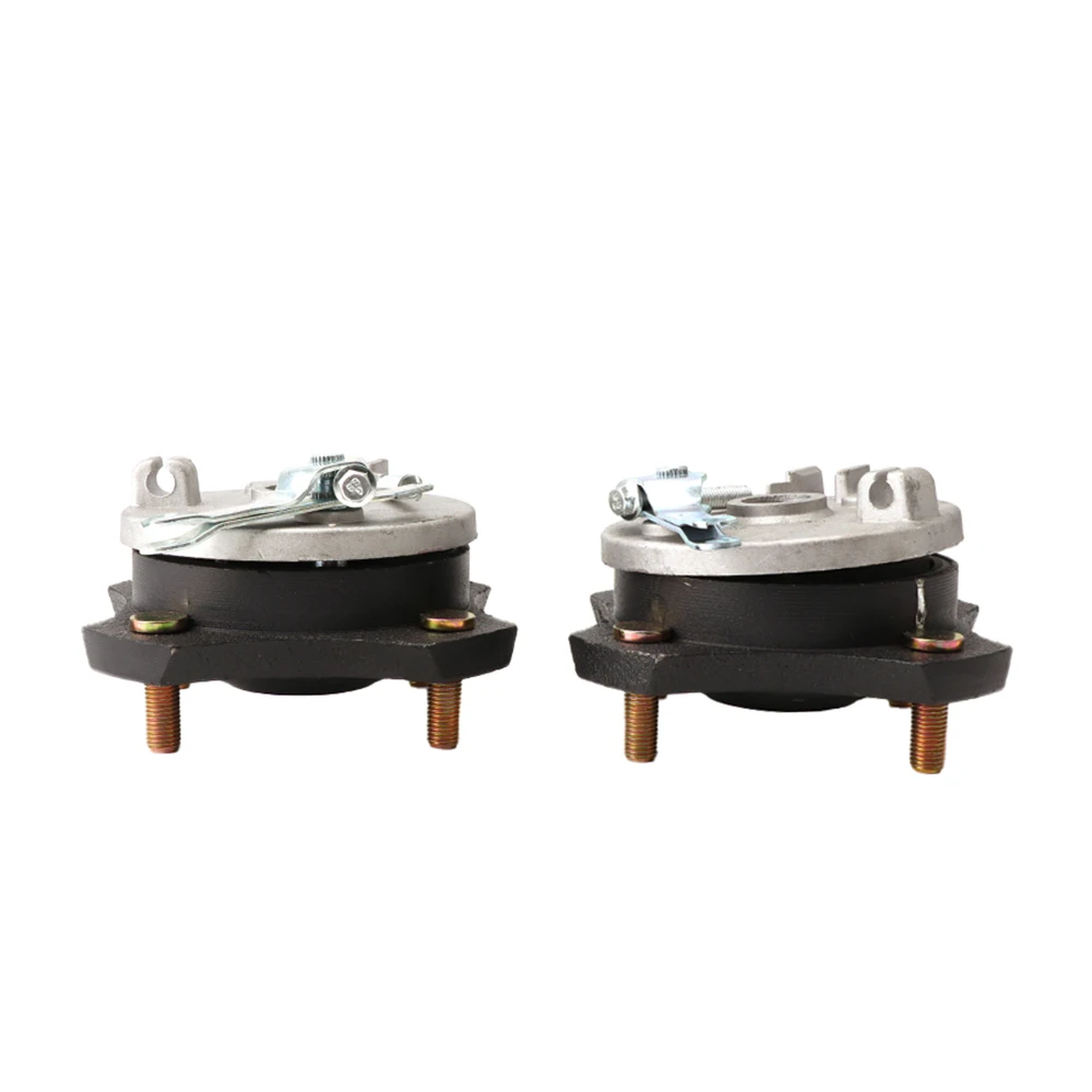 110mm M10*4 스터드 드럼 브레이크 어셈블리 브레이크 드럼 휠 허브 ATV 고카트 UTV 버기 쿼드 바이크 오프로드 차량 ATV 액세서리