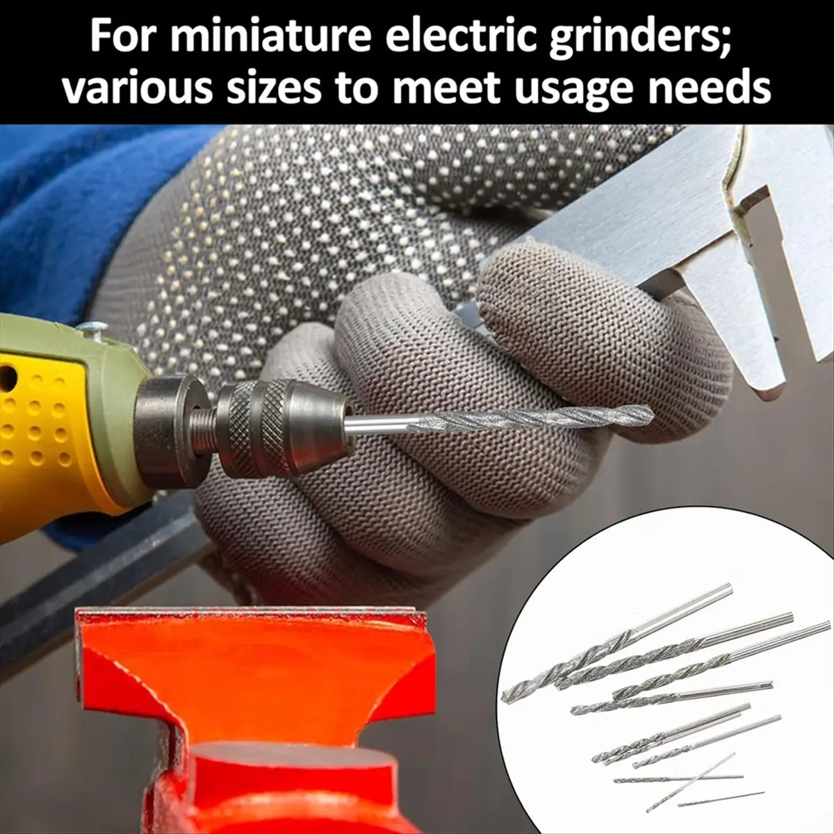 X16A Hot 20 Pcs Drill Bits Set, Drill Bits for Stone, Twist Tip Drill Bit Heavy Drill Bit Set for Glass Jewelry