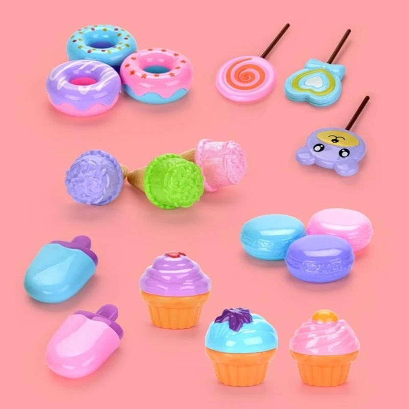 Urocza zabawka na przyjęcie i odgrywanie ról Domek dla lalek Zestaw do zabawy w kuchni Cupcake Cake 15UB